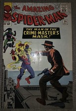 Marvel Comics Amazing Spider-Man #26 1st Crime Masters Green Goblin 1965 Silver  picture