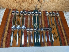 Vintage Christina Rustfri Stainless Steel Forks And Spoons Holland 23 Pieces picture