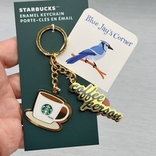 Starbucks Keychain Bag Charm Coffee Person Cup Enamel 2026 Release picture