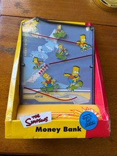 The Simpsons Bart Skate Money Bank Coin Drop Retro 2002 - Wesco - Matt Groening picture