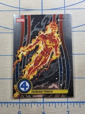 2026 Topps Finest Marvel Fantastic Four - Human Torch #003 - Regular Base picture