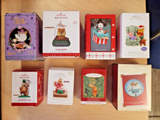 Hallmark Keepsake Christmas Ornament Lot 8 Disney E.T. Caddyshack Scooby-Doo picture