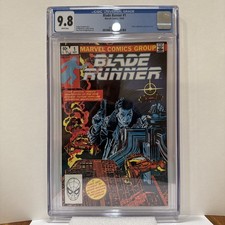 Blade Runner #1 CGC 9.8 White Pages Marvel 1982.   picture