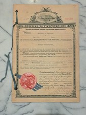 Genuine US Patent 928,769 from July 1909 titled “Riding-Cultivators” picture