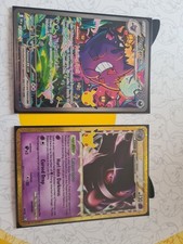Gengar EX 154/128 and Gengar Clasic 94/102 Pokemon Card Nm Combo Englsih picture