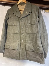 1940 Swedish Sweden Army Gray Green Wool Dress Uniform Tunic Coat Military Vtg picture