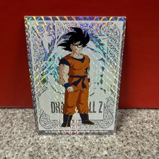 Rare Vintage AMADA 1998 Dragon Ball Z Goku  Chase Card Silver Prizm #G1 picture