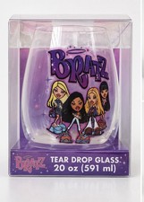 Bratz 20oz Tear Drop Glass Cup  Y2K Aesthetic New In Box MGA   picture