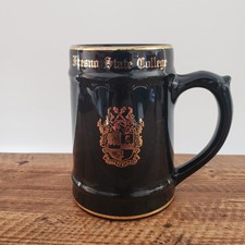 Vintage Fresno State College Glass Stein Mug California picture