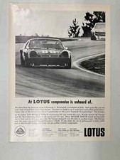 LotusAdv13 1974 Lotus Racing At LOTUS compromise is unheard of June 1974 picture