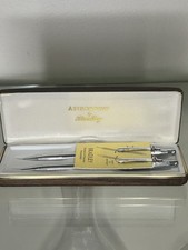 Vintage custom TWA airlines Bradley Vintage Astropoint Metal Pen picture
