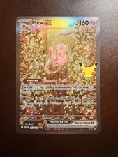 Pokémon TCG Mew ex 152/128 30th Anniversary SIR MINT picture
