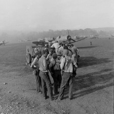 WW2 WWII Photo World War Two / Omaha Beach Area June 1944 D-Day Allied Forces US picture