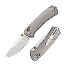 Kizer T1 CD Folding Pocket Knife M390 Blade Titanium Handle Ki3490.2CDA1 Camping picture
