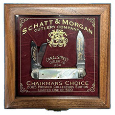 SCHATT & MORGAN / CANAL STREET CUTLERY - 2005 CHAIRMAN'S CHOICE - 500 PRODUCED picture