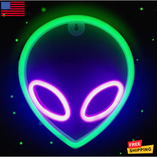 Alien Neon Sign LED Light Usb/Battery Operated Cool Light up Sign for Wall Decor picture