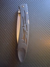 Vintage Al Mar  Folding Knife Seki Japan Pocket Clip picture