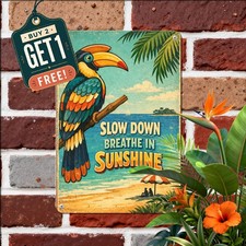 Backyard Decor Porch Pool Sign Metal Tin Sign Outdoor Garden Wall Decor picture