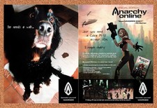 2002 Anarchy Online PC Original Advertisement / Retro Promo v11 picture