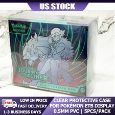 5/10/20/40PCS Clear Protective Case For Pokemon Elite Trainer Box ETB in Stock picture