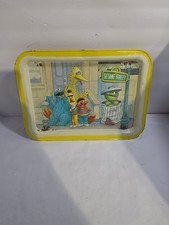 Sesame Street Big Bird Bert Ernie Oscar Cookie Monster Folding Tray picture