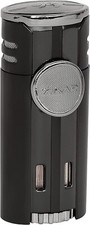 Xikar High Performance HP4 Diamond Quad Flame Cigar Lighter, Matte Black picture