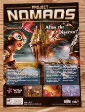 Project Nomads PC 2002 Video Game Print Ad/Poster Official Big Box Promo Art picture