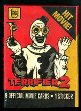 2026 Fright Rags TERRIFIER 2 Trading Cards SEALED WAX HOBBY PACK Art the Clown picture