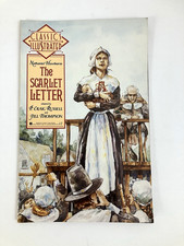 Classics Illustrated The Scarlet Letter Graphic Novel – Russell/Thompson 1990 VF picture