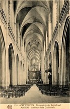 CPA  Postcard 126 ANTWERPEN Anvers Binnenzicht der Cathedrale Strasbourg France  picture