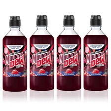 Sodastream MTN Dew Code Red Zero New Pour Bottle Drink 14.9 Fl Oz (Pack of 4) picture