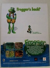 2001 FROGGER Full Page vintage Video Game PRINT AD 