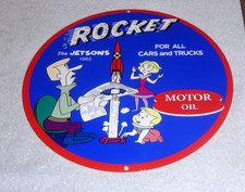 VINTAGE THE JETSON'S TV SHOW CARTOON🚀 ROCKET MOTOR OIL 12