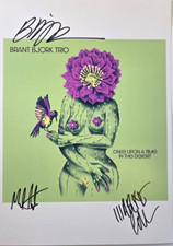 Brant Bjork Trio HAND Signed print size A4 autographs by band rock memorabilia picture