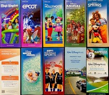 NEW 2026 Walt Disney World Theme Park Guide Maps 10 Maps + Dining , Golf picture