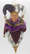 VTG Katherine's Collection Wayne Kleski Mardi Gras Jeweled 8