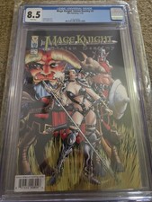Mage Knight Stolen Destiny Comic Book Issue #2 CGC 8.5 4735244002 White Pages picture