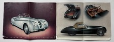 Vintage 1950 Jaguar Type XK Automobile Car SALES BROCHURE/BOOKLET Nice Images picture