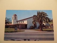 Hamilton Air Force Base California vintage postcard Chapel No. 1 1968 picture