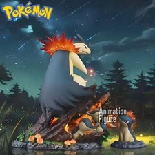 Pokemon Typhlosion Anime Figure PVC Model Collectible Desk Toy Gift for Kids picture