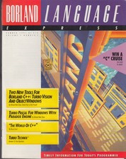 Borland Language Express Software Catalog Summer 1991 C++ Turbo Pascal &c picture