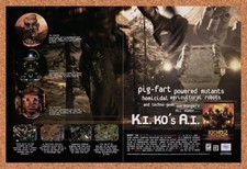 1998 KKND 2 Krossfire PC Original Advertisement / Retro Promo v2 picture