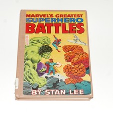 Marvel's Greatest Superhero Battles Fireside Hardcover EXTREMELY RARE HC Library picture
