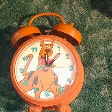 Scooby-Doo Analog Twin Bell Alarm Clock (battery included) Vintage Hanna-Barbera picture
