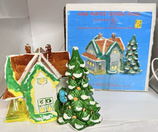 1981 Knock off First Department 56 Gabled Cottage by Commodore Mfg Delightful picture
