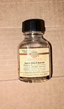 ANTIQUE PHARMACEUTICAL BOTTLE Noctec (Chloral Hydrate) Vintage Squibb Medicine picture