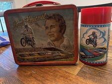 Evel Knievel Lunchbix And Thermos picture