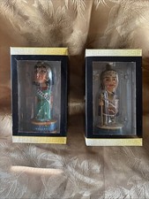 NRFB CAESARS INDIANA CLEOPATRA & Centurion Resin Advertising Bobble head (S20C) picture
