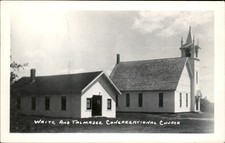 Congregational Church Waite and Talmadge c1940s-50s Real Photo Vintage Postcard picture