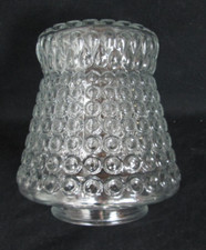 Vintage Retro 100 Bulls Eyes Glass Porch Light Shade 5 1/2